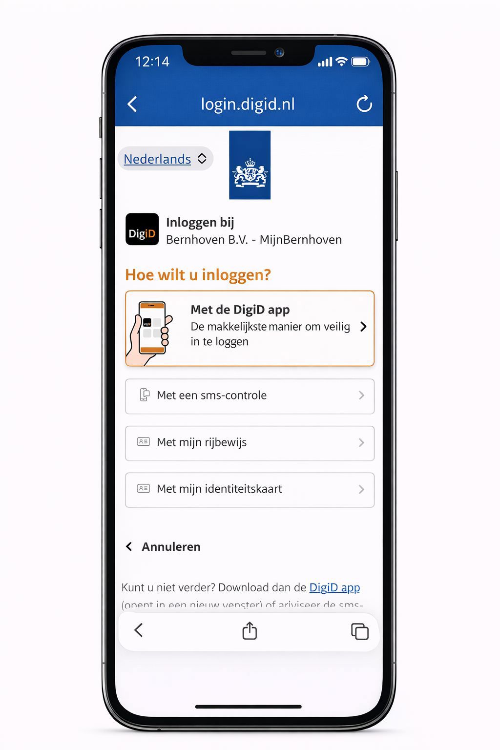 Handleiding HiX Pati nt App Bernhoven Handleiding HiX Pati nt App Bernhoven
