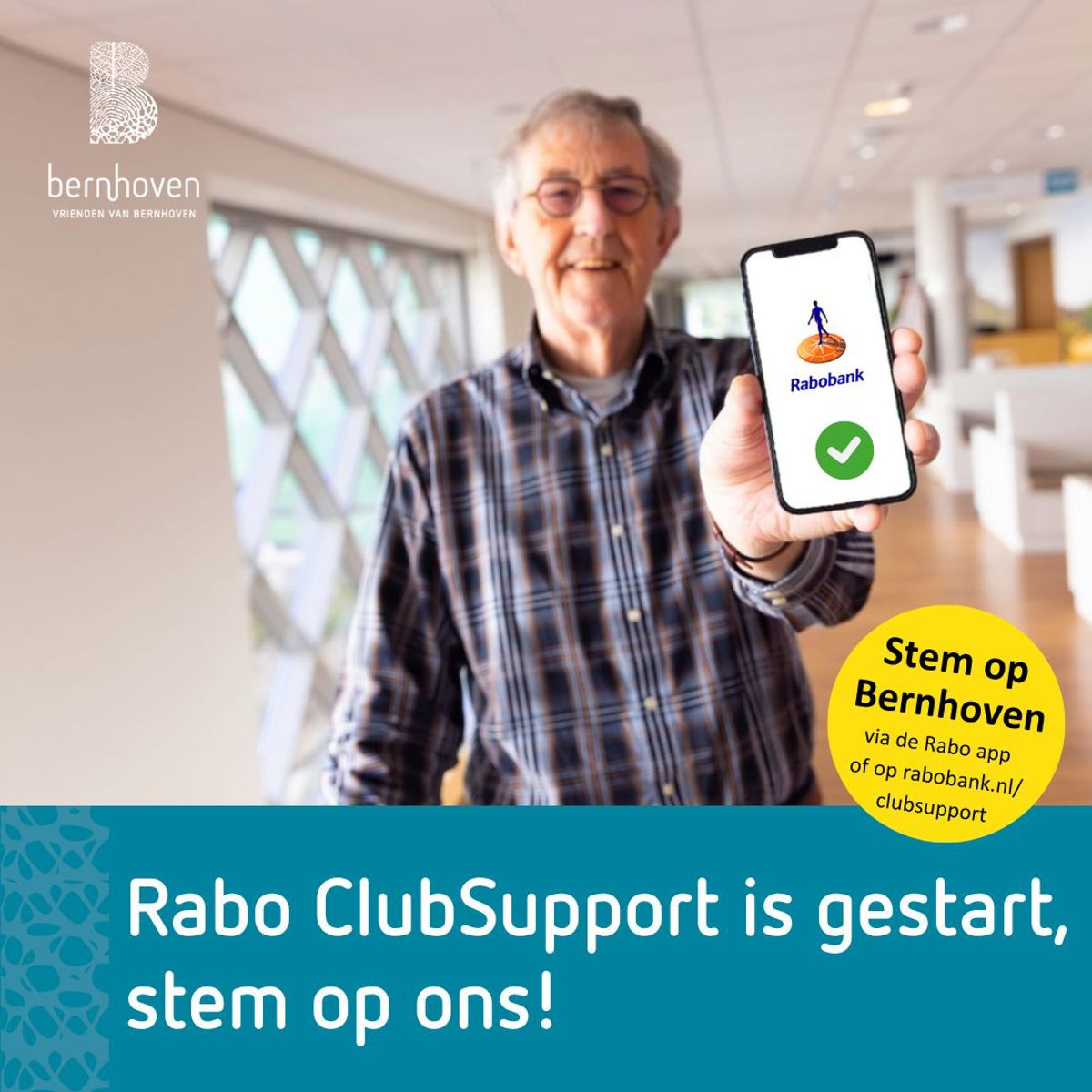 Rabo ClubSupport is gestart! - Vrienden van Bernhoven