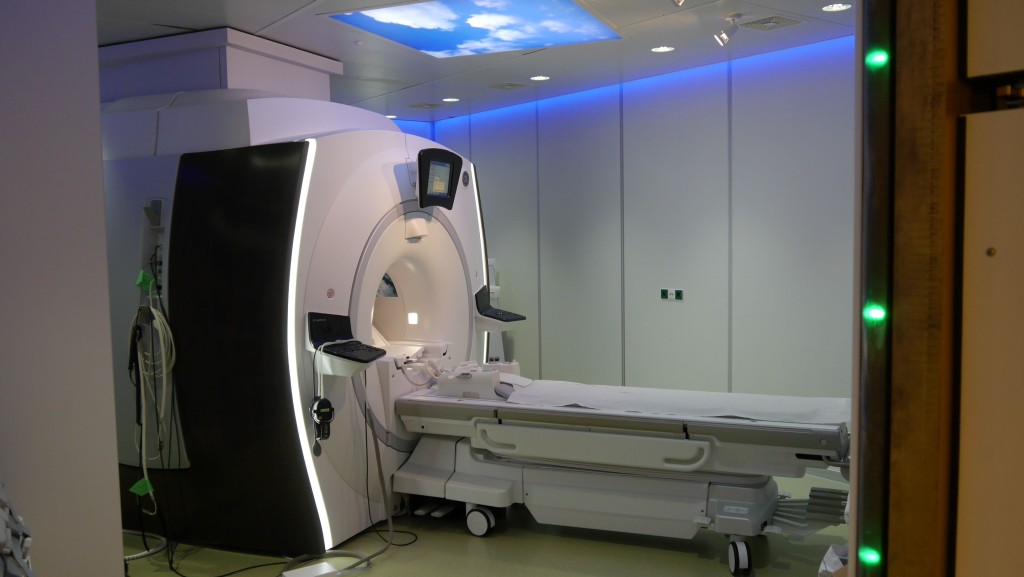 Het MRI-apparaat